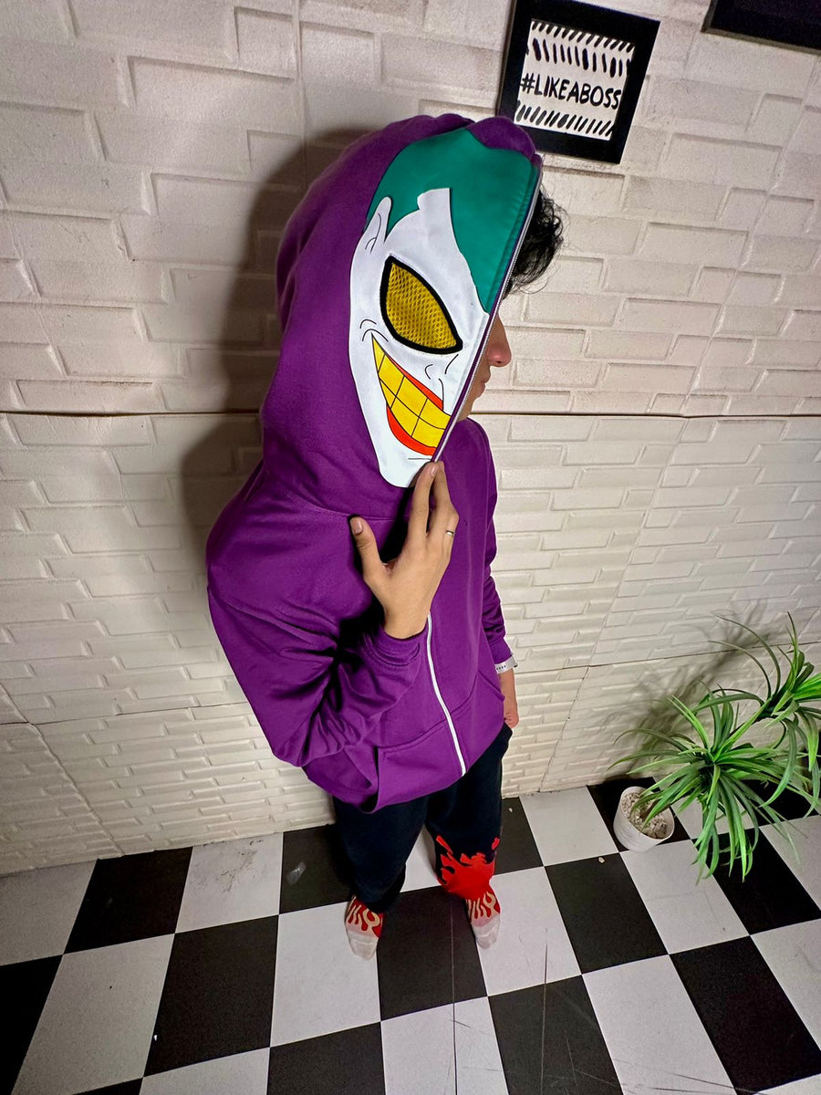 Joker Full Zipper Hoodie You Design We Create YDWC