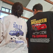 Load image into Gallery viewer, Mcqueen &amp; Sally Couples Matching Tshirt -pack of 2
