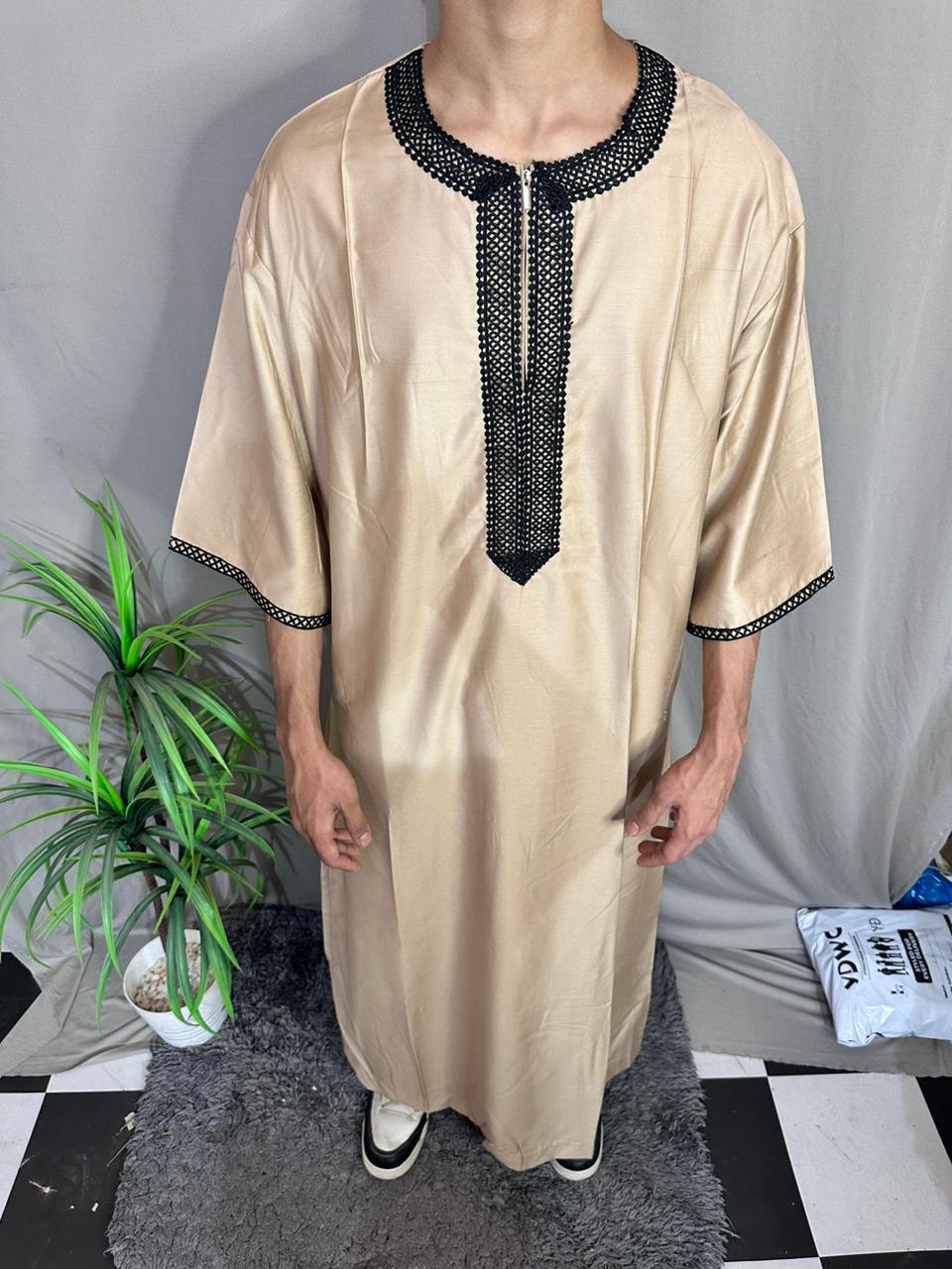 Beige Turkish Thobes