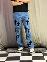 Load image into Gallery viewer, Authentic Cross Sky Blue Denim
