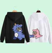 Load image into Gallery viewer, Pack of 2 -Tom And Jerry Dino Couples Matching Hoodie
