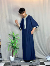 Load image into Gallery viewer, Navy Blue Turkish Thobes
