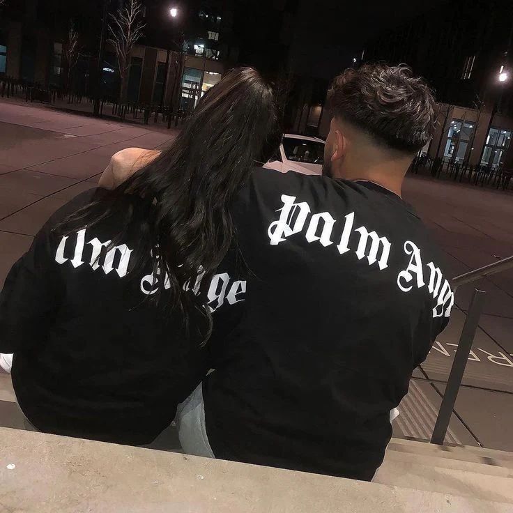 Palm Angels Oversized Couples T-shirt