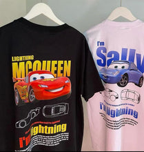 Load image into Gallery viewer, Mcqueen &amp; Sally Couples Matching Tshirt -pack of 2
