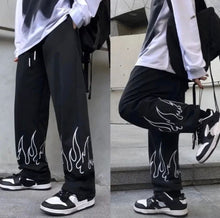 Load image into Gallery viewer, Fire Baggy Fit Trackpant
