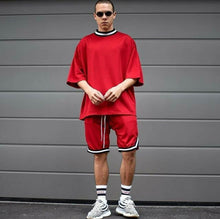 Load image into Gallery viewer, Stylish Off Shoulder Tshirts &amp; Shorts Combo For That Street Look
