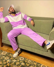 Load image into Gallery viewer, Lavender Rugby tracksuit
