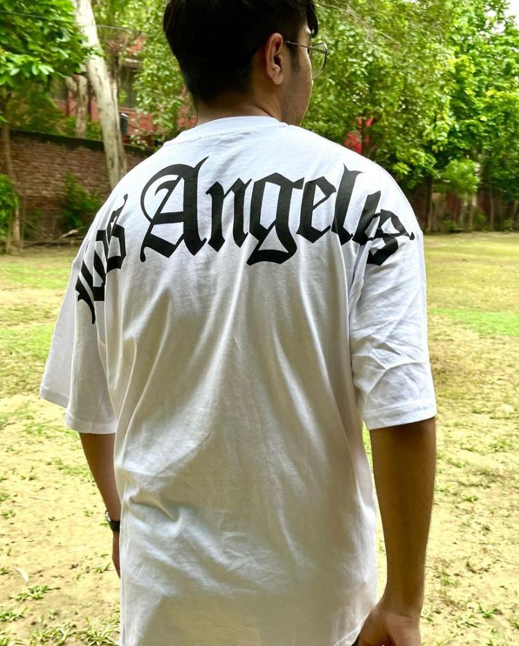 los angeles t shirt black