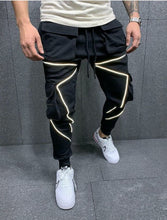Load image into Gallery viewer, Imported Quality Reflective Street Wear Joggers
