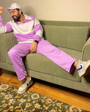 Load image into Gallery viewer, Lavender Rugby tracksuit
